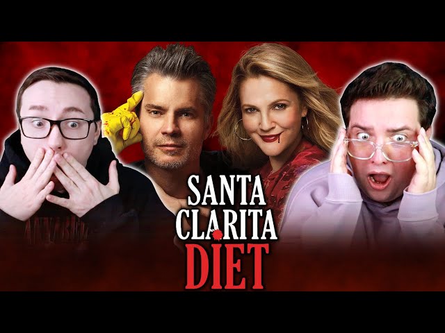 WE BINGED SANTA CLARITA DIET! *REACTION* FIRST TIME WATCHING SEASON 2! class=