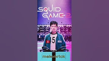 Squid Game 2! Seong Gi Hun Done! #legomoc #legofigure #afol #mech #actionfigure #netflix #squidgame2