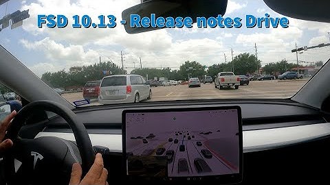 FSD 10.13 - Release notes are out - Quick drive to go over the main points.