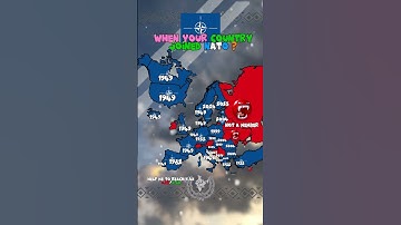 When your country joined NATO ? #mapping #europe