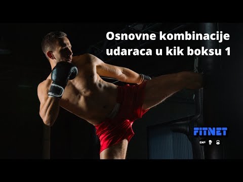 Osnovne kombinacije udaraca u kik boksu 1