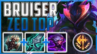 We were able to do the most damage with this BEEFY Zed top pick!!  Zed Top | Season 14 LoL