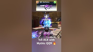 1v5 ACE with Mythic QQ9 Dual Kinetics 🐟 | #cod #codm #codmobile #callofdutymobile