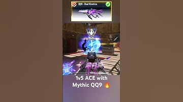 1v5 ACE with Mythic QQ9 Dual Kinetics 🐟 | #cod #codm #codmobile #callofdutymobile
