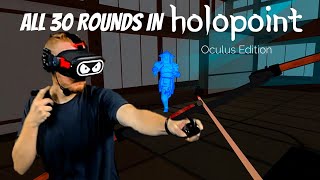 Agility Training with Holopoint on the Oculus Quest