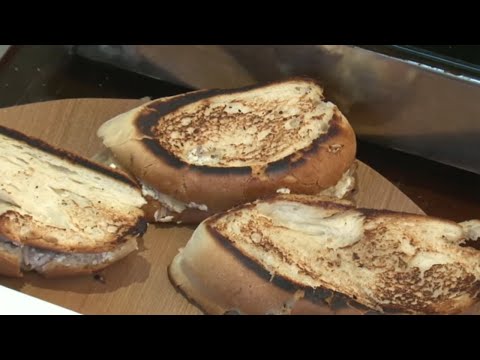 how to make grilled cheese sandwich - tawa grilled softy cheese monthey