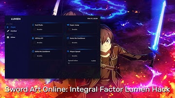 Sword Art Online: Integral Factor Lumen Hack PC Free test Key