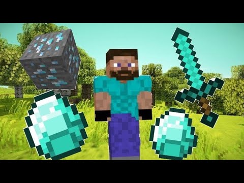 #10 My first diamond in Minecraft - YouTube