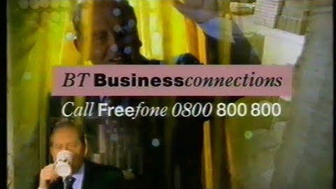 British Telecom Business Connections advert - Broadcast 8th May 1996 (UK)