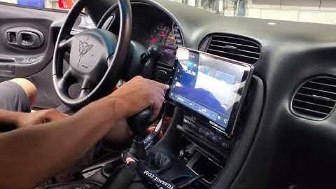 Chevy Corvette 10.1" Pioneer DMH-WT8600NEX, CarPlay, Android Auto, Alexa installation by CSI