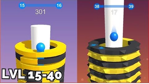 Stack Ball Gameplay ( Part 1)