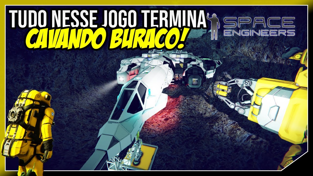 Construindo uma nave usando blueprint no Space Engineers - YouTube