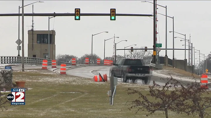 Nighttime lane closure tonight on the Veterans Memorial Bridge