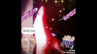 Tommys Self Tickle 3 New Toy Made With A Back Scratcher And A Feather And Then E Body Lotion.