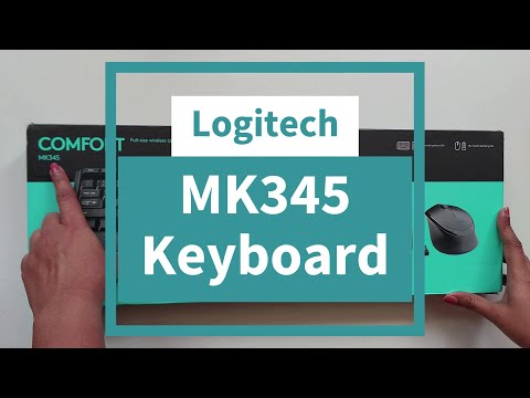 Logitech MK345 Keyboard - Unboxing | Wireless keyboard-mouse combo