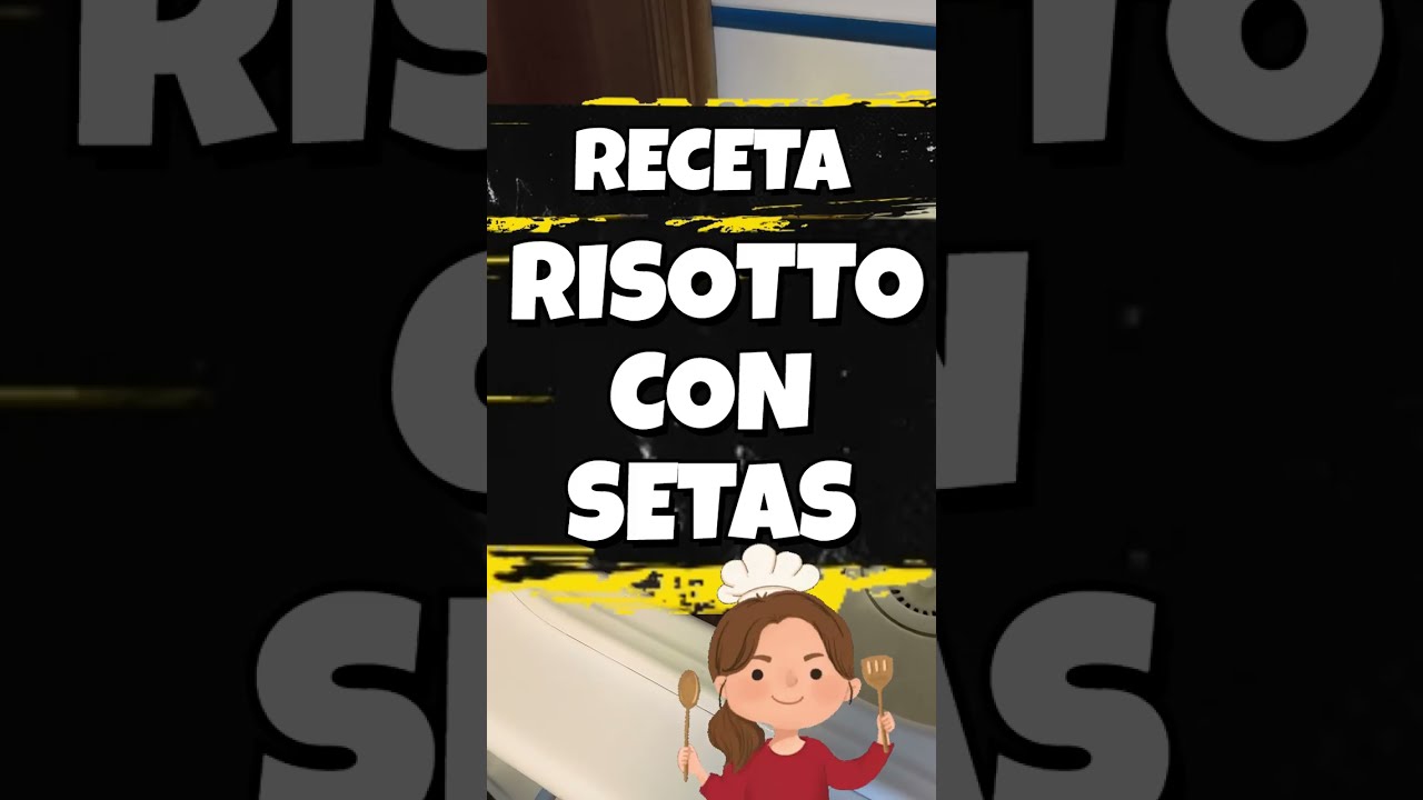 RECETA de RISOTTO con SETAS de TEMPORADA (