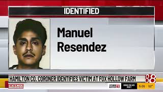 Hamilton County coroner identifies victim at Fox Hollow Farm