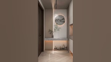 Entrance Foyer Area wall Decor concept