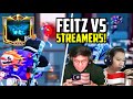 TOP 5 MOMENTS FEITZ 1V4 STREAMERS IN PUBG MOBILE 