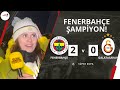Süper Kupa Fenerbahçe’nin! Fenerbahçe 2-0 Galatasaray Taraftar Röportajı