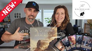 Dune Imperium Uprising : PLAYTHROUGH | Kristina and I play another round!