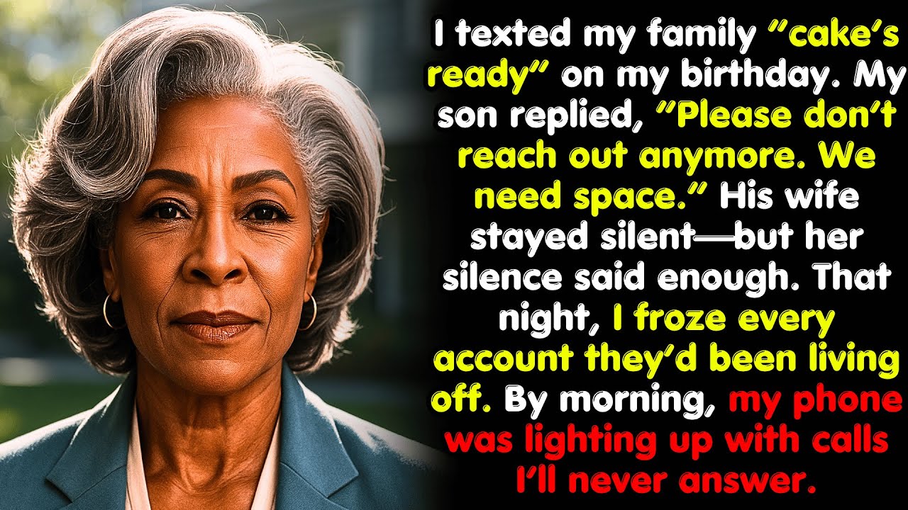 My Son Texted Me “Don’t Reach Out Anymore At All.” That Night, I Froze Every Account He Lived Off.