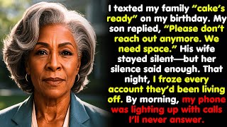 My Son Texted Me “Don’t Reach Out Anymore At All.” That Night, I Froze Every Account He Lived Off.