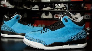 air jordan 3 powder blue