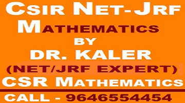 Csir Net Mathematics December 2017 Exam