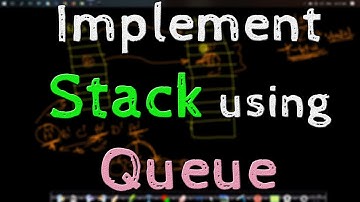 Implement Stack by using Queue (with Example)