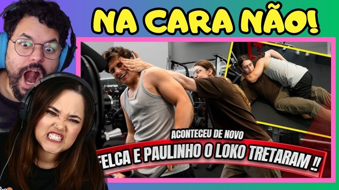 🚨PAULINHO O LOKO E FELCA TRETARAM NO CT - PRIMEIRO TREINO JUNTOS ! Renato Cariani ‹ REACT ›