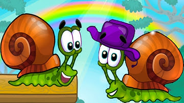 Snail Bob 2 - Gameplay Walkthrough Part 4 - Police Snail Crazy Fantasy Land Adventure
