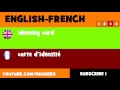 FROM ENGLISH TO FRENCH  identity card
