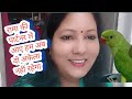 रामा की आ गई पार्टनर #myfirstvlog #lifestyle #dailyvlog #babyparrot #Annukirasoivlog #parrot