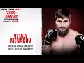 Vitaly minakov discusses layoff fighting at home in moscow  bellator 269