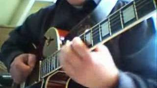 Blue Bossa up tempo - jazz guitar chords