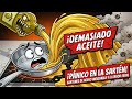 El error del aceite en tu sarten de acero inoxidable.