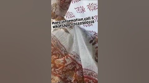 Hand Block Printed Cotton Suitset&Kota Doriya dupatta for more information call&what