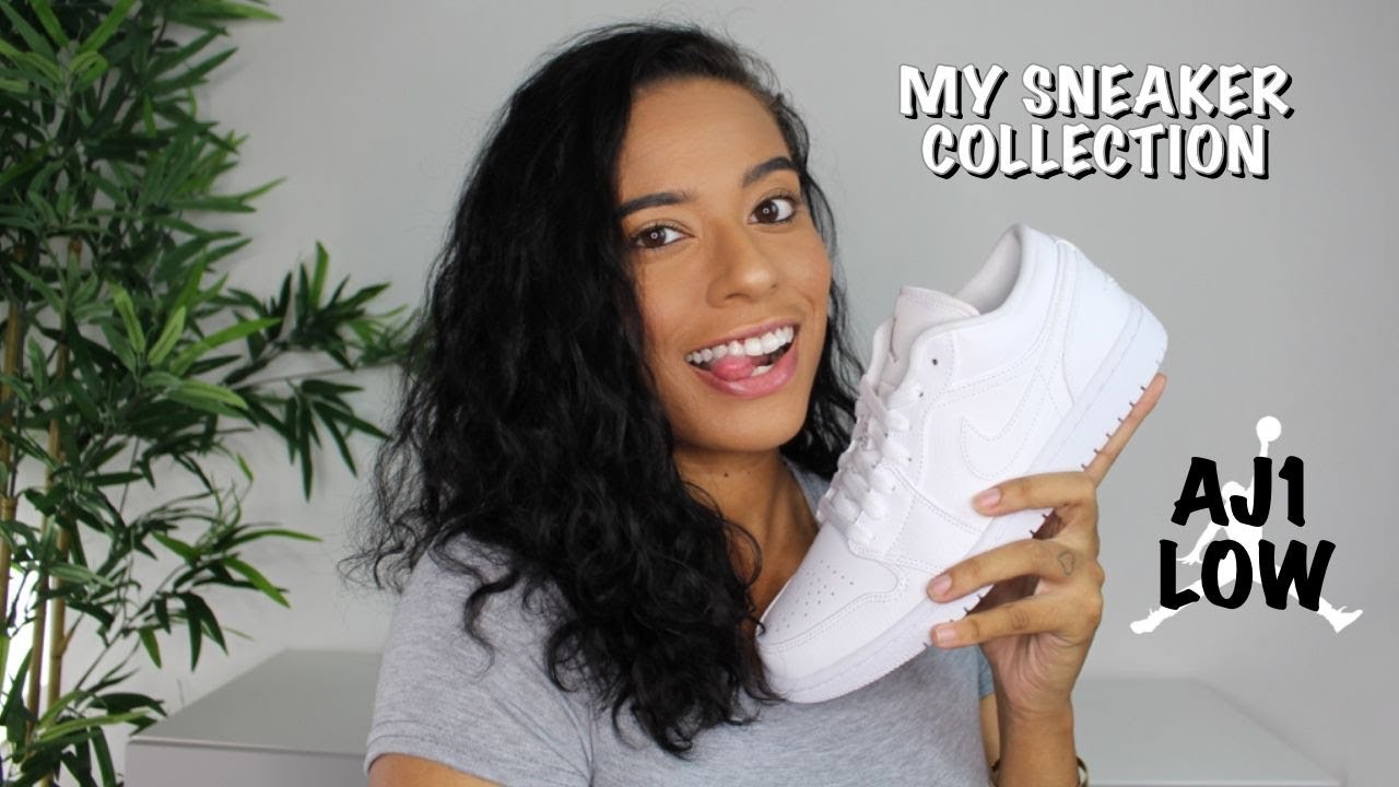 MY SNEAKER COLLECTION - NIKE AIR JORDAN 1 LOW | Sharese Taylor - YouTube