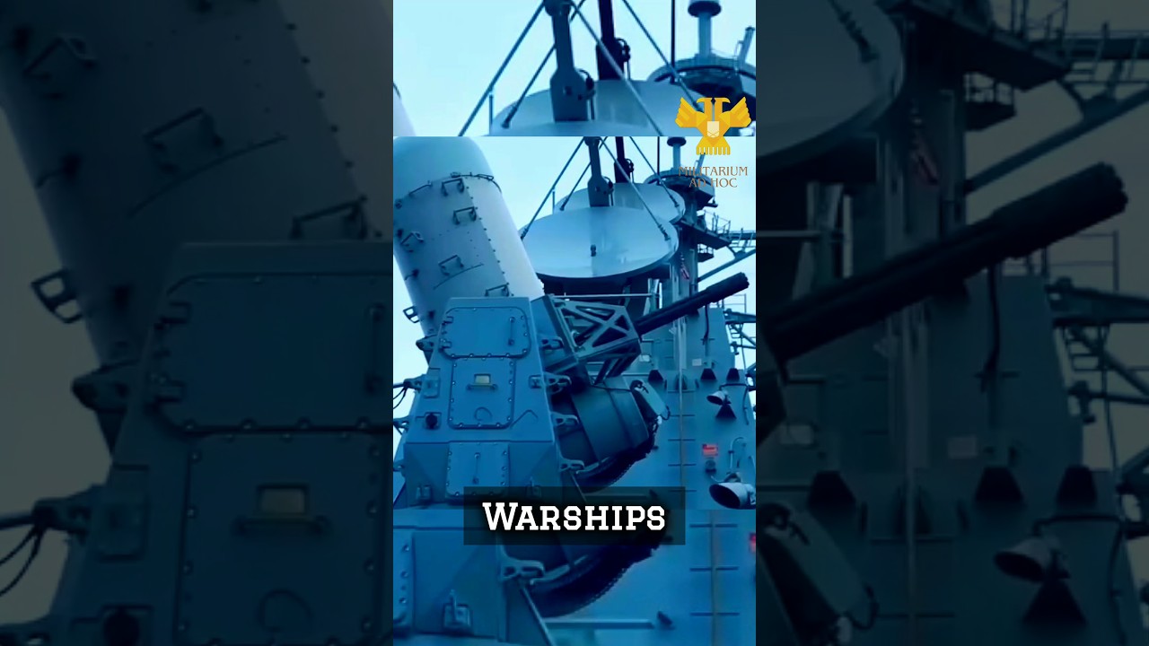 Why do Naval ships only have small main guns? 