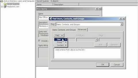 Performing Query in the Active Directory