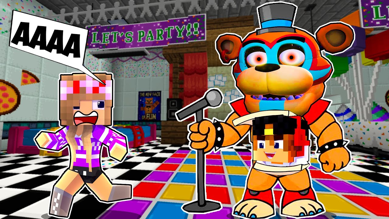 ⁣ФНАФ 9 ПРОХОЖДЕНИЕ Five Nights at Freddy’s: Security Breach в МАЙНКРАФТ ! ВИДЕО ТРОЛЛИНГ MINECRAFT