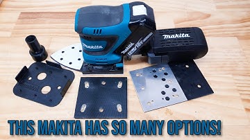 Makita Cordless 1/4 Sheet Sander. Is there anything it can