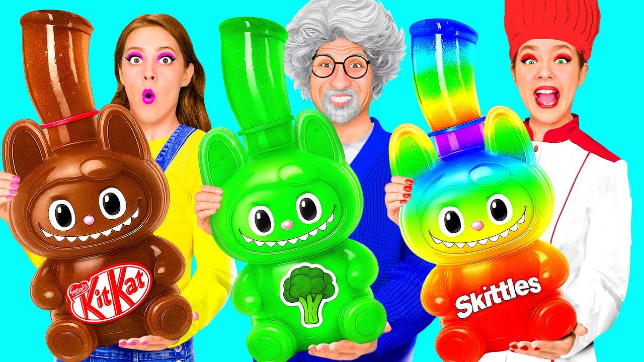 Кулинарный Челлендж: Я против Дедушки | Кухонные Лайфхаки и Рецепты от RaPaPa Challenge