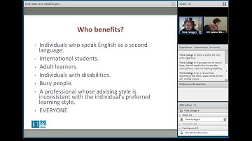 DCC UDL Syllabus Workshop - Key Elements of UDL