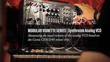 Synthrotek VCO | Modular Vignette Series