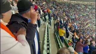 Indian Fans Singing Chak De India At The Mcg 23Rd Oct 2022 Post Win