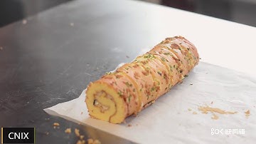 CNIX baking course-fantastic taste meat floss rolls