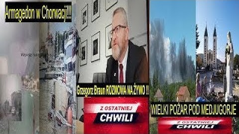 Makłowicz o  Wołyniu! Szokuje Braun -Ambasada USA Reaguje Armageddon w Chorwacji