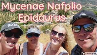Ancient Mycenae, Nafplio, Epidaurus 4-6 July 2019